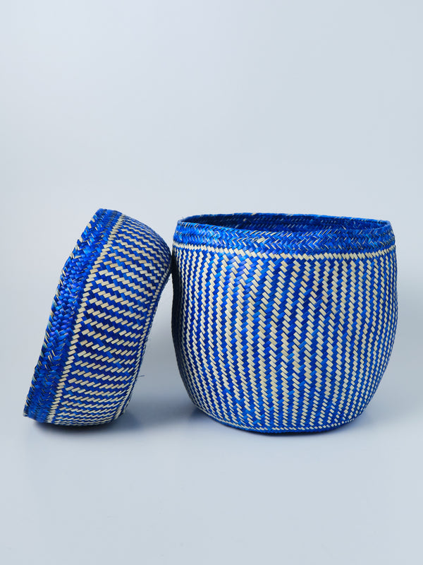 Panier de rangement "Tenate Azul" / Cache-pot - Petite Taille